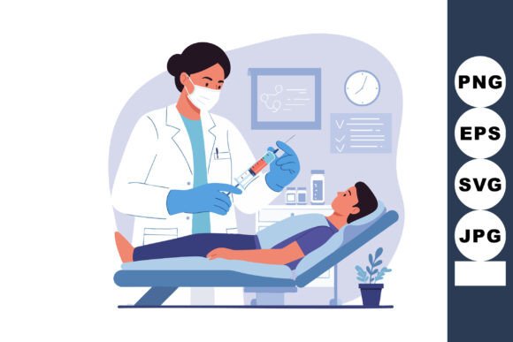 Healthcare Professional Administering In