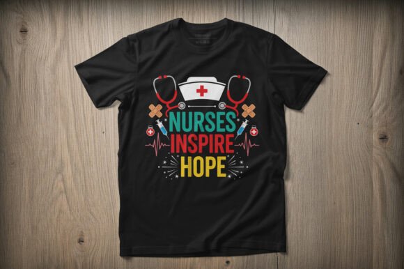 Nurses Inspire Hope T-shirt Design