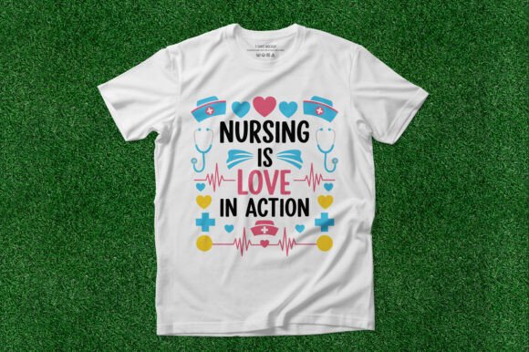 Nursing Love in Action Shirt
