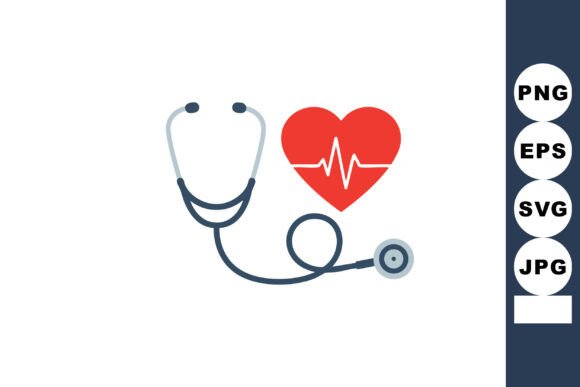Stethoscope and Red Heart with Heartbeat: A Real Embroidery Review