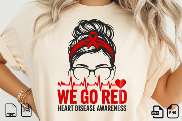 We Go Red Heart Disease Awareness